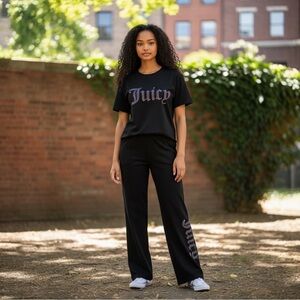 Juicy Couture Black Track Pants
